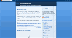 Desktop Screenshot of clearstream-info.blogspot.com