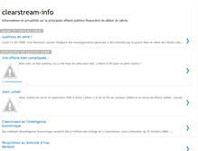Tablet Screenshot of clearstream-info.blogspot.com