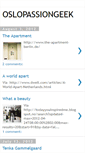 Mobile Screenshot of oslopassiongeek.blogspot.com