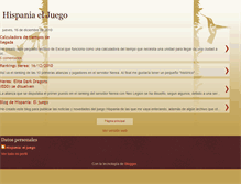 Tablet Screenshot of hispania-juego.blogspot.com