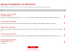 Tablet Screenshot of igrejasnaalemanha.blogspot.com