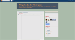 Desktop Screenshot of maximumspoonage.blogspot.com