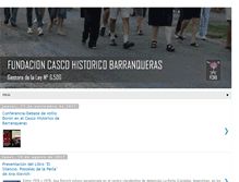 Tablet Screenshot of cascohistoricobarranqueras.blogspot.com