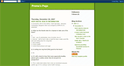 Desktop Screenshot of premaspage.blogspot.com