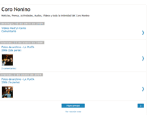 Tablet Screenshot of corononino.blogspot.com