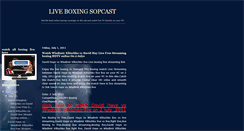 Desktop Screenshot of boxing-online-streamtv.blogspot.com