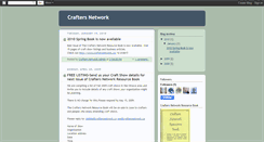 Desktop Screenshot of craftersnetwork.blogspot.com