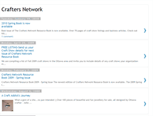 Tablet Screenshot of craftersnetwork.blogspot.com