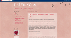 Desktop Screenshot of mikka-findyourvoice.blogspot.com