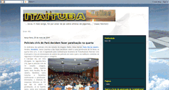 Desktop Screenshot of itaitubaonline.blogspot.com