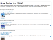 Tablet Screenshot of nepaltourismyear2011ad.blogspot.com