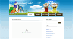 Desktop Screenshot of kidsongvideo.blogspot.com