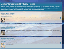 Tablet Screenshot of momentscapturedbykellyrenee.blogspot.com