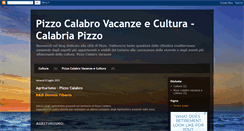 Desktop Screenshot of pizzocalabrovacanze.blogspot.com