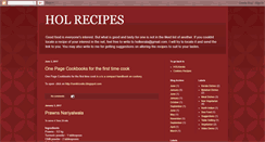 Desktop Screenshot of holrecipes.blogspot.com