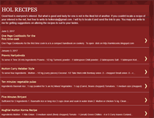 Tablet Screenshot of holrecipes.blogspot.com