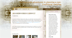 Desktop Screenshot of modern-vintage-wedding-planning.blogspot.com