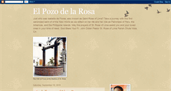 Desktop Screenshot of elpozodelarosa.blogspot.com
