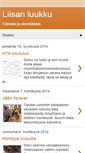 Mobile Screenshot of liisanluukku.blogspot.com