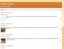 Tablet Screenshot of liisanluukku.blogspot.com