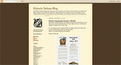 Desktop Screenshot of historicdelanoblog.blogspot.com