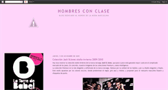 Desktop Screenshot of hombresconclase.blogspot.com