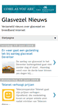 Mobile Screenshot of glasvezelnieuws.blogspot.com