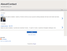 Tablet Screenshot of aboutlafemme.blogspot.com