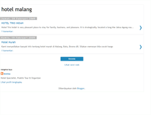 Tablet Screenshot of hotelmurahmalang.blogspot.com