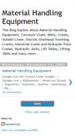 Mobile Screenshot of materialshandlingequipments.blogspot.com