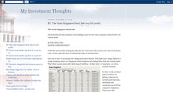 Desktop Screenshot of invest-thots.blogspot.com