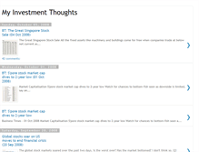 Tablet Screenshot of invest-thots.blogspot.com