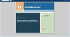 Desktop Screenshot of mrnussbaum.blogspot.com