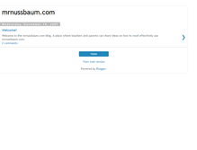 Tablet Screenshot of mrnussbaum.blogspot.com