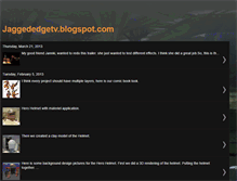 Tablet Screenshot of jaggededgetv.blogspot.com