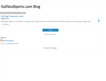 Tablet Screenshot of golfnsports.blogspot.com
