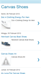 Mobile Screenshot of canvas-shoes.blogspot.com