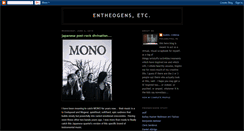 Desktop Screenshot of entheogensetc.blogspot.com