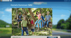 Desktop Screenshot of donnasdominicandaily.blogspot.com