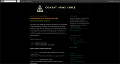 Desktop Screenshot of combatarmschile.blogspot.com