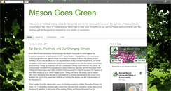 Desktop Screenshot of masongoesgreen.blogspot.com