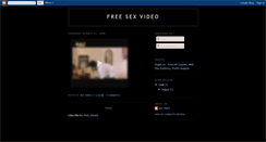 Desktop Screenshot of freeindiansexvideo.blogspot.com