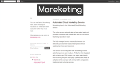 Desktop Screenshot of moreketing.blogspot.com