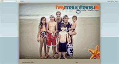 Desktop Screenshot of heymaughans.blogspot.com
