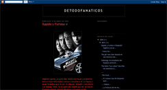 Desktop Screenshot of detodofanaticos.blogspot.com