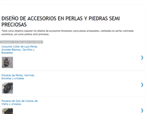 Tablet Screenshot of bisuteriaperlasypiedras.blogspot.com