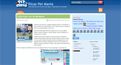 Desktop Screenshot of dicaspetmania.blogspot.com