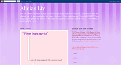 Desktop Screenshot of alicialeander.blogspot.com