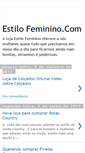 Mobile Screenshot of lojaestilofeminino.blogspot.com