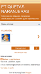 Mobile Screenshot of etiquetasdenaranjas.blogspot.com